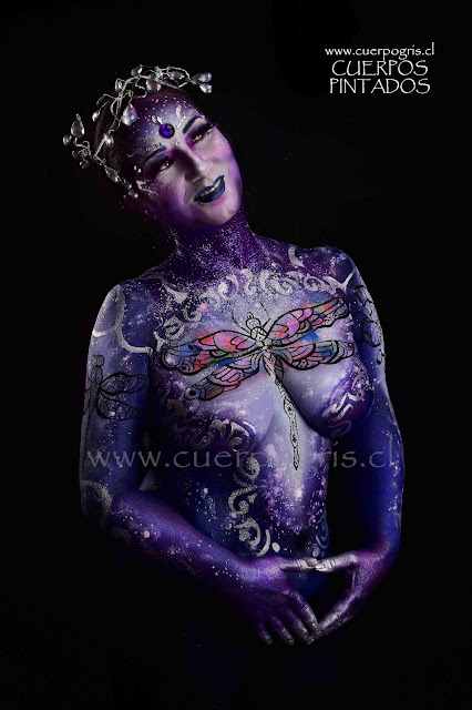 bodypaint chile cuerpogris