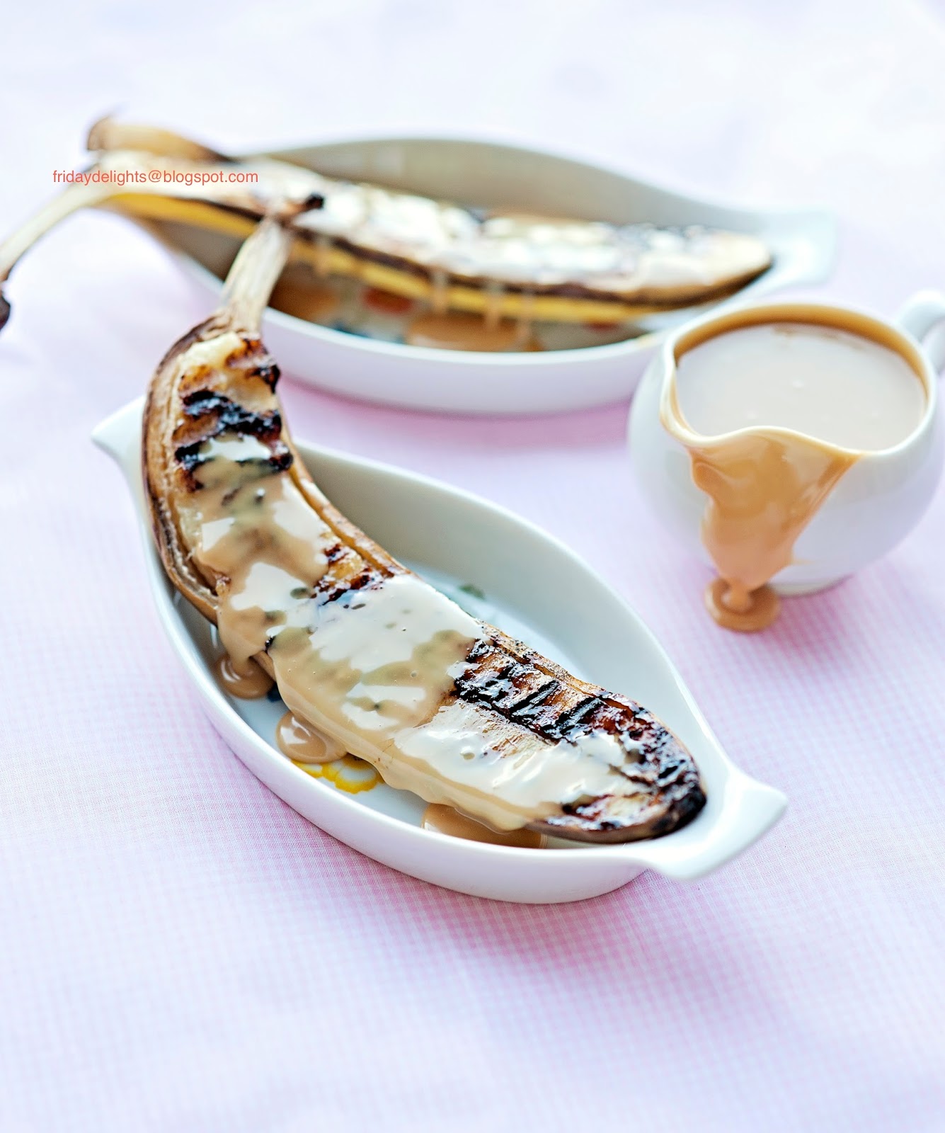 Dulce De Leche Grilled Banana