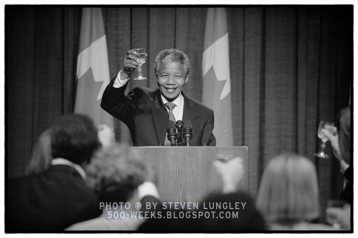 nelson mandela toronto visit