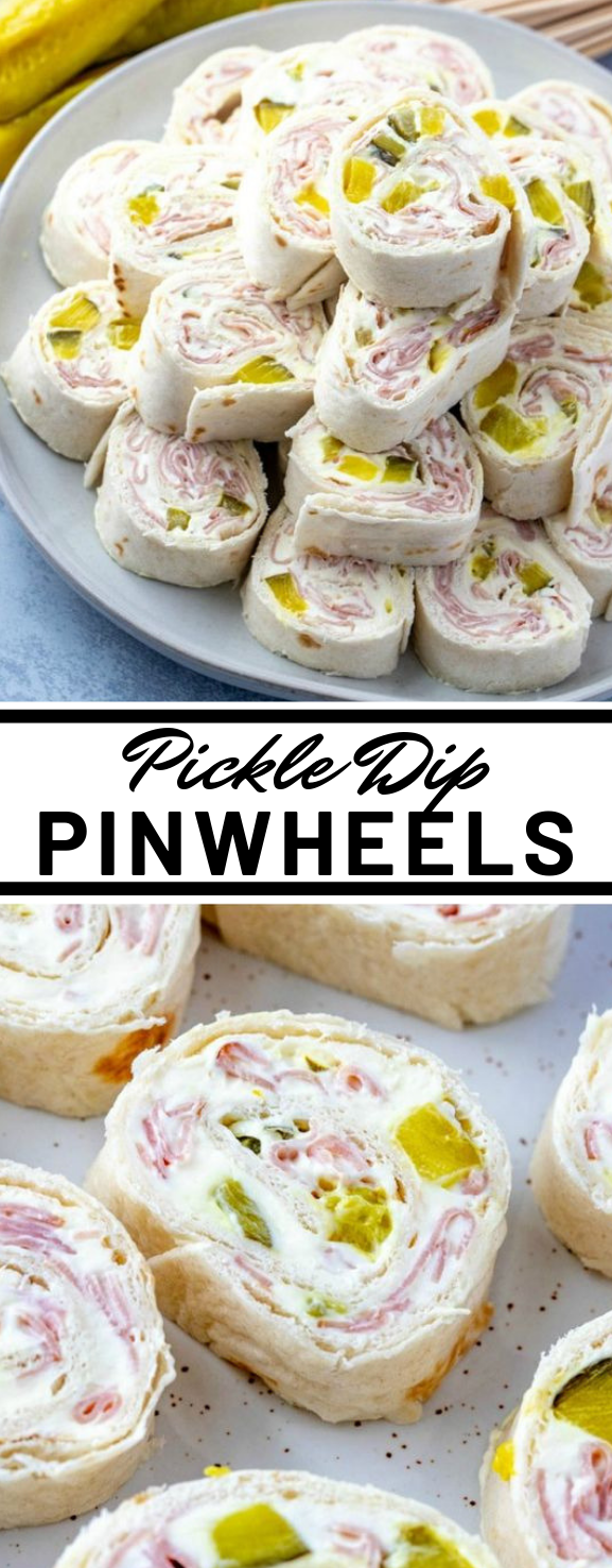 PICKLE DIP PINWHEELS #diet #dip #whole30 #paleo #keto 