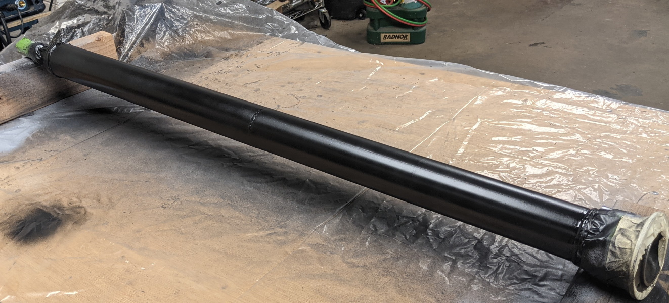 The Grant Street Garage Beck TD, Part 72 Shortening a Driveshaft