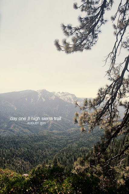 live inspired: high sierra trail | day 1 | crescent meadow 