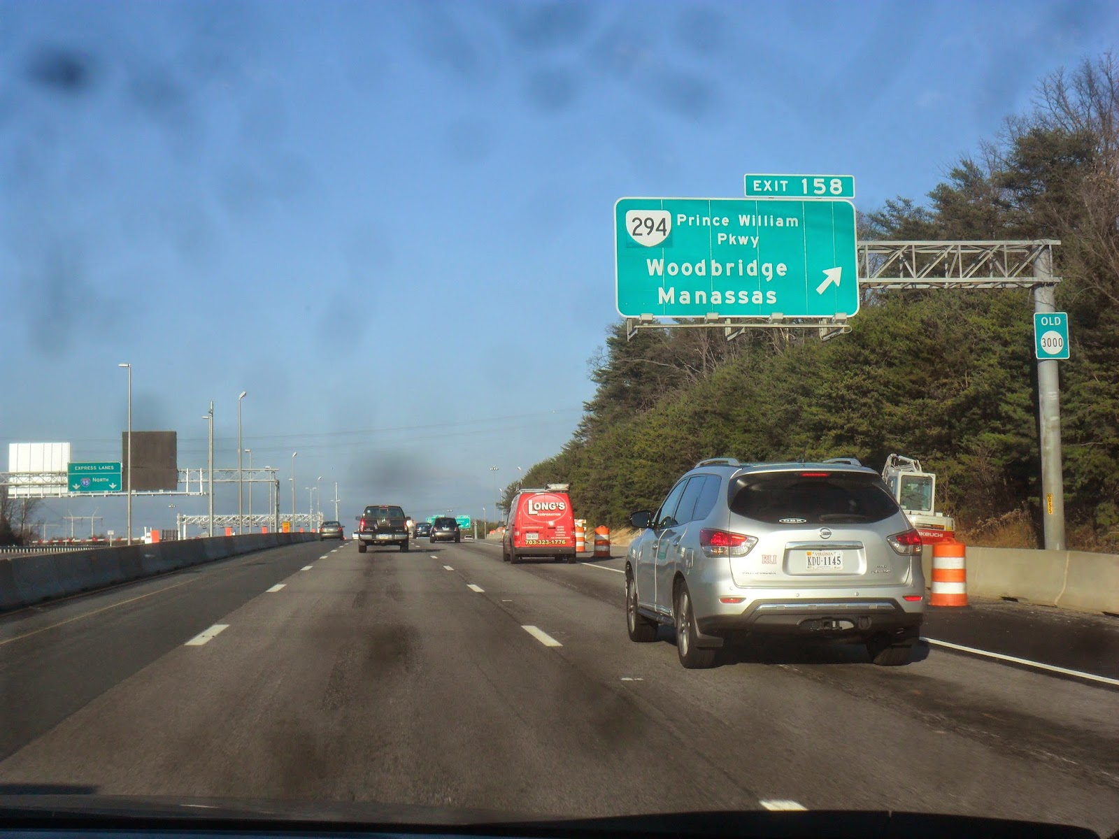 Luke's Signs: Interstate 95 - Prince William County, VA (Exits 148 ...