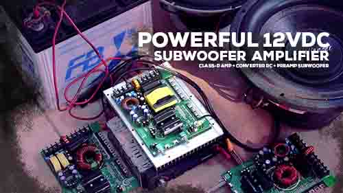 class d subwoofer amplifier