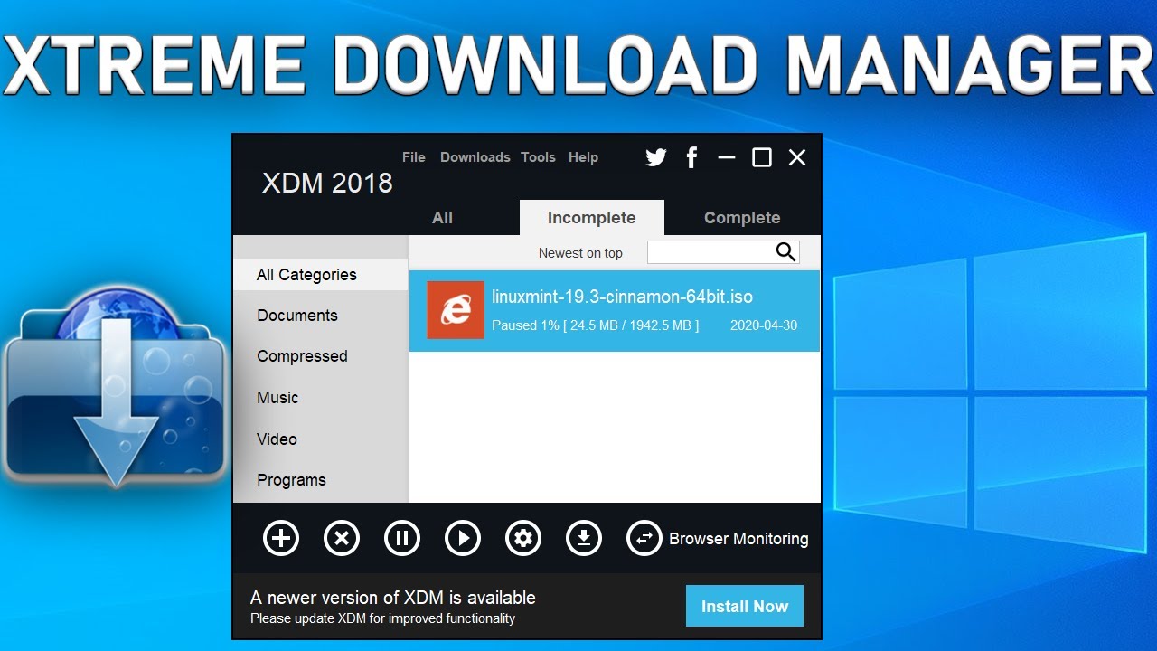 تحميل برنامج XTREME Download Manager 2022 أفضل برنامج لتحميل الملفات من النت بسرعة الصاورخ