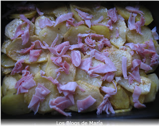 Libritos de lomo con Patatas al queso