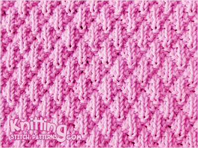 Simple Knit & Purl stitch pattern. The Seersucker stitch is great stitch for beginners to start to learn knitting. That looks great! 