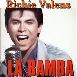 letra y acordes de guitarra y piano, principiantes Ritchie Valens 