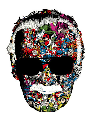Stan Lee “Man of Many Faces” Standard Edition Screen Print by Raid71
