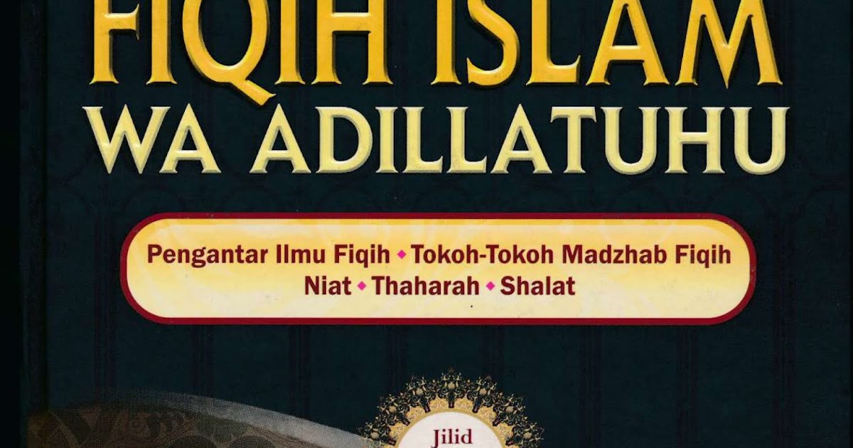 Terjemahan Fiqih Islam Wa Adillatuhu PDF Jilid 1 Tedi