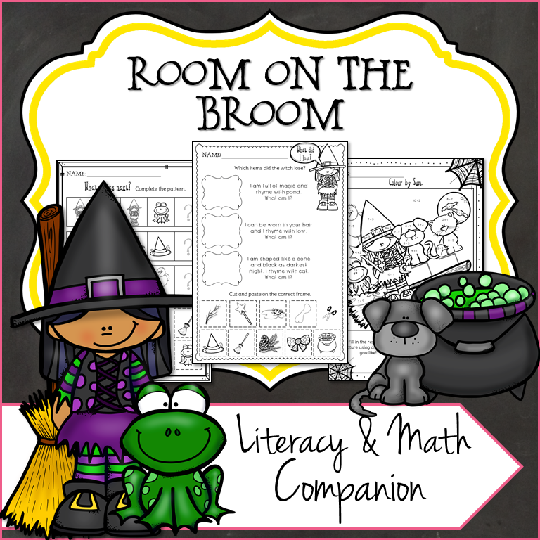 Happy Little Learners Room on the Broom Board Game
