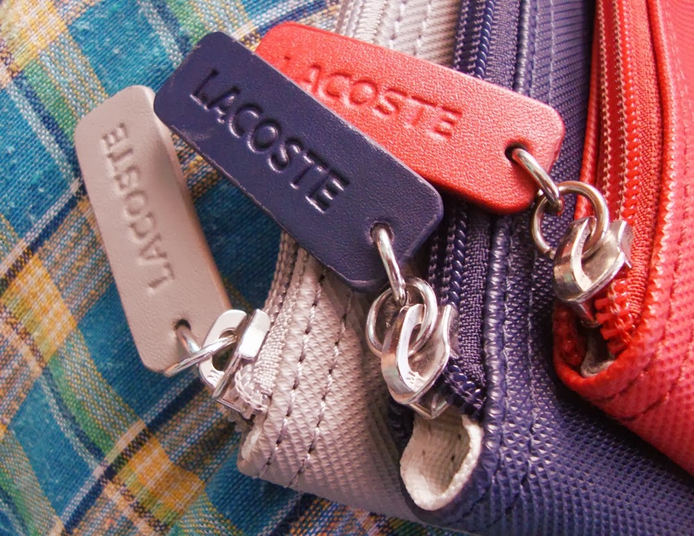 how to spot a fake lacoste bag