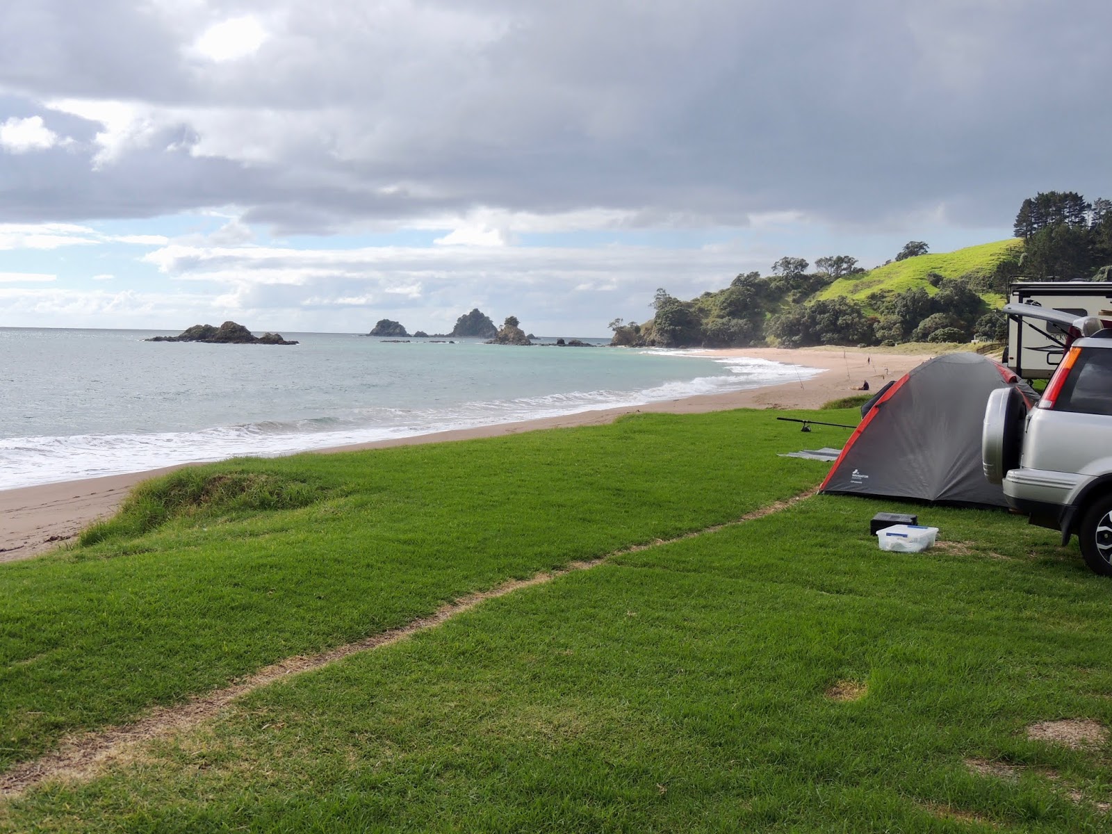 THE ROAD TAKEN Absolute Beachfront Tauranga Beach Holiday Park
