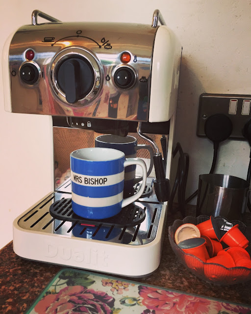 Mrs Bishop's Dualit Coffee Machine