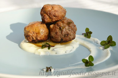 polpette, spezie, cumino, yogurt