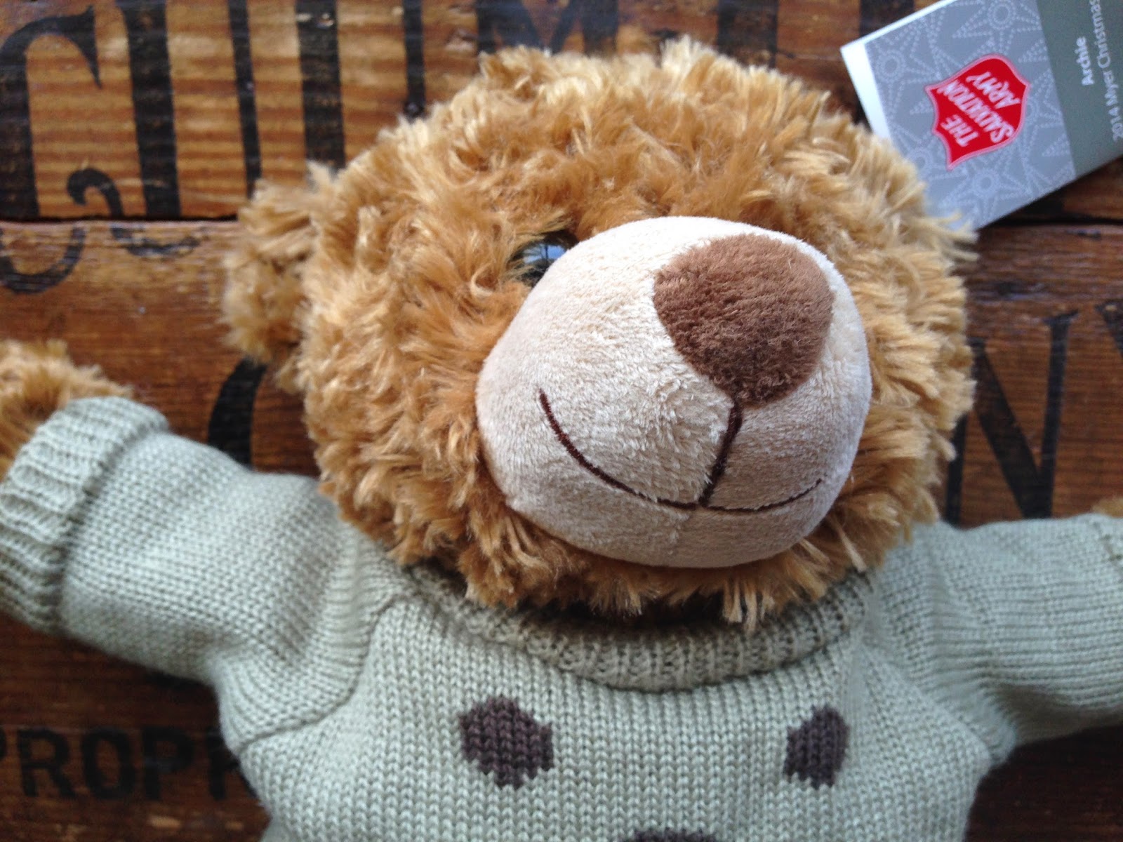 myer christmas bear 2018
