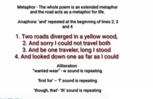 Essay on poem the road not taken