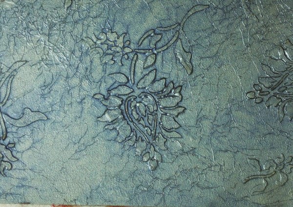 Decorate walls with tissue paper