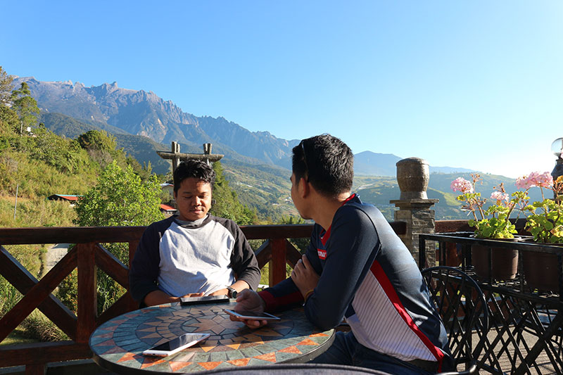 Breakfast di Kundasang Restoran Puteri Nabalu