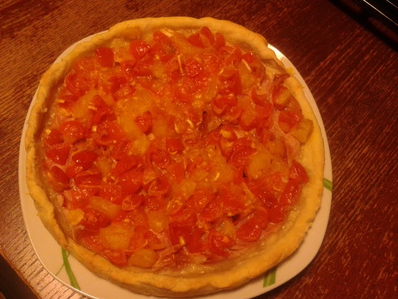 SENZA UOVO E NON SOLO TORTA SALATA PROSCIUTTO E.....senza uova