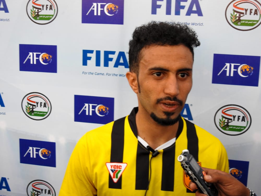 تصريح لاعب الصقر مهيوب بعد الفوز على شعب اب