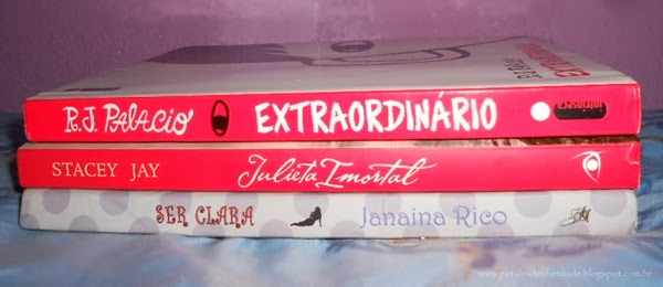 Livros, novembro, Extraordinário, Julieta Imortal, Ser Clara