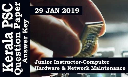 Junior Instructor-Computer Hardware and Network Maintenance