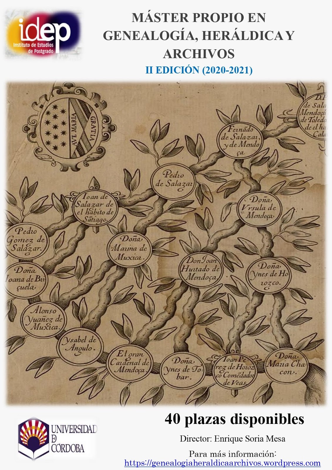 Máster en Genealogía, Heráldica y Archivos de la Universidad de Córdoba
