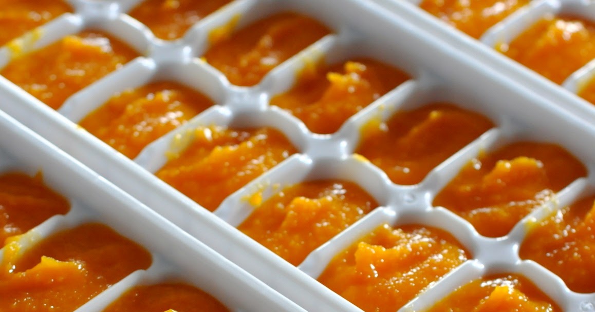 How To: Make and Freeze Homemade Baby Food Butternut Squash Purée