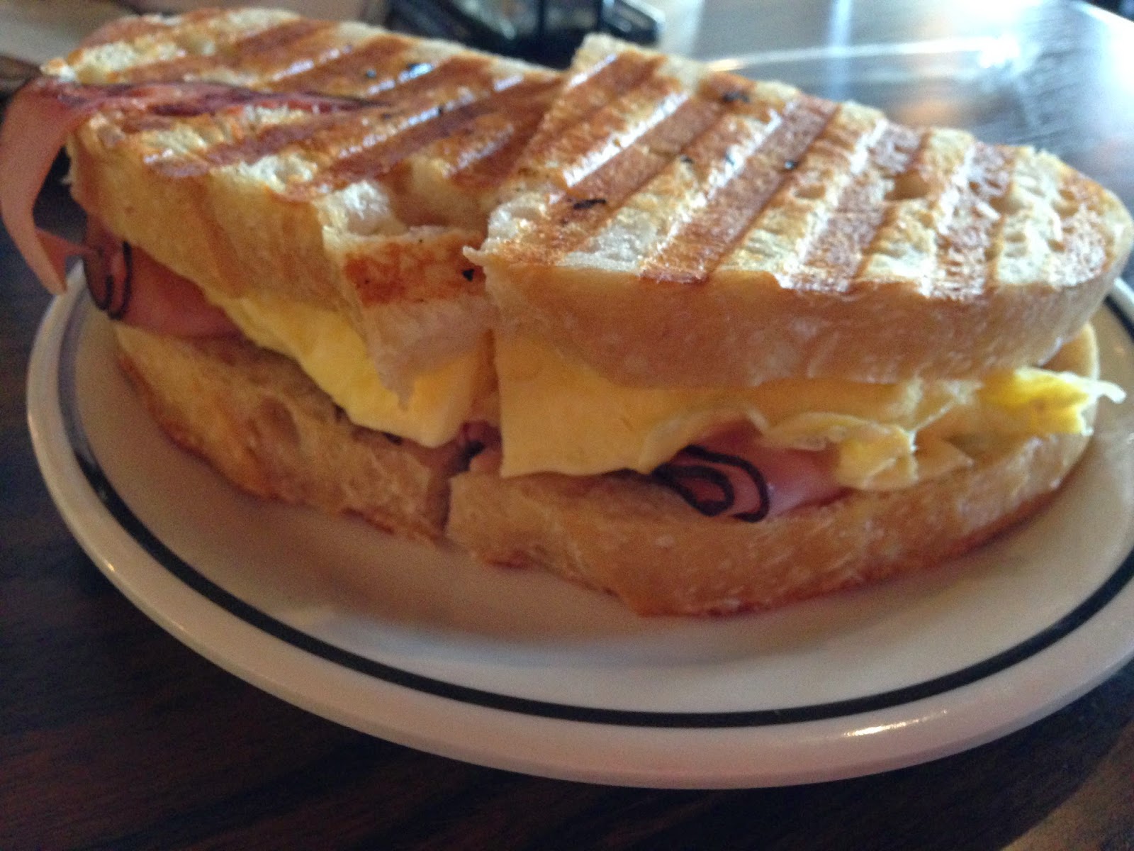 Patty and David Said... Corner Bakery breakfast