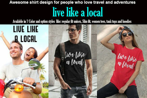 Travel graphic T-shirts
