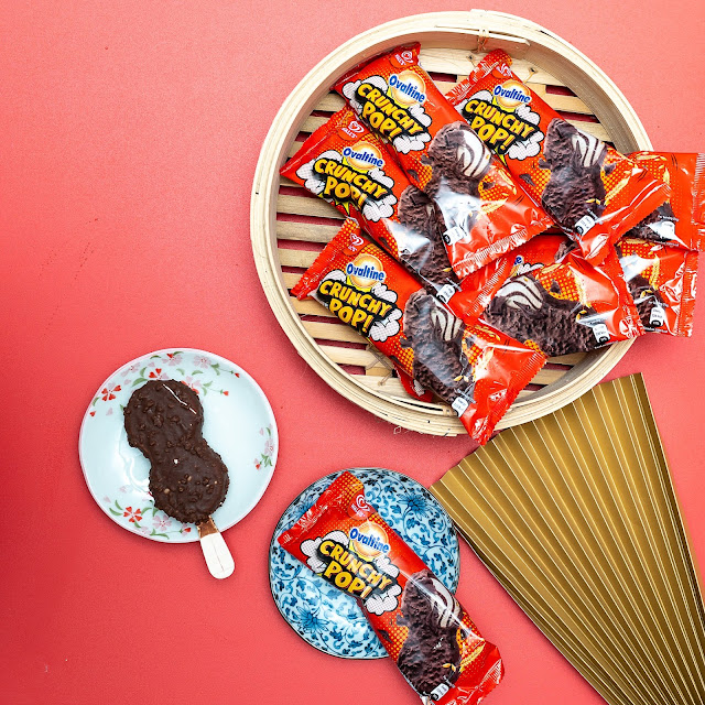 Wall's Brings you Wall's Ovaltine Crunchy Pop Ice Cream Malaysian Foodie