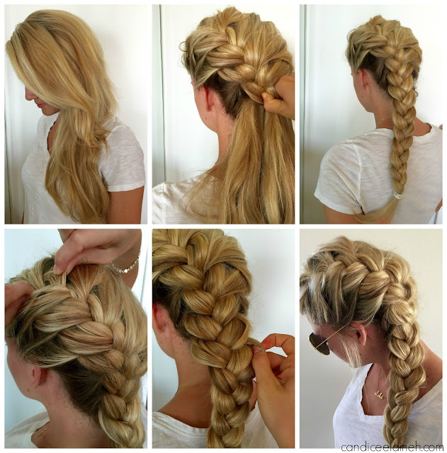 Coiffure Class 101: French Side Braid - Candice Elaine