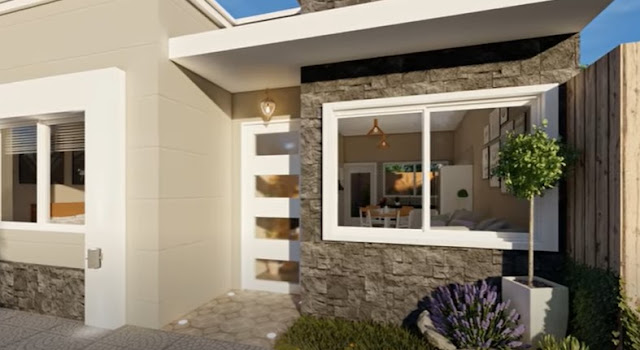 Contoh Desain Rumah Minimalis Ukuran 7x7