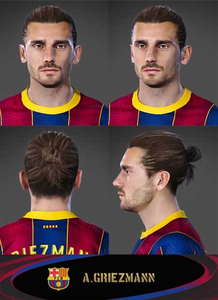 Pes 2021 Faces Antoine Griezmann By Messi Pradeep ~ Pesnewupdate.Com | Free  Download Latest Pro Evolution Soccer Patch & Updates