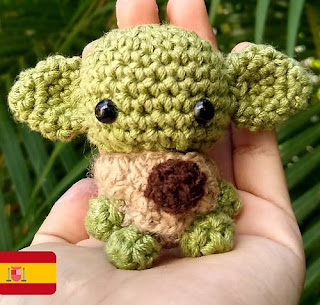 PATRON GRATIS YODA | STAR WARS AMIGURUMI 43916