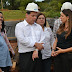 Governador visita obras da nova sede do IFG