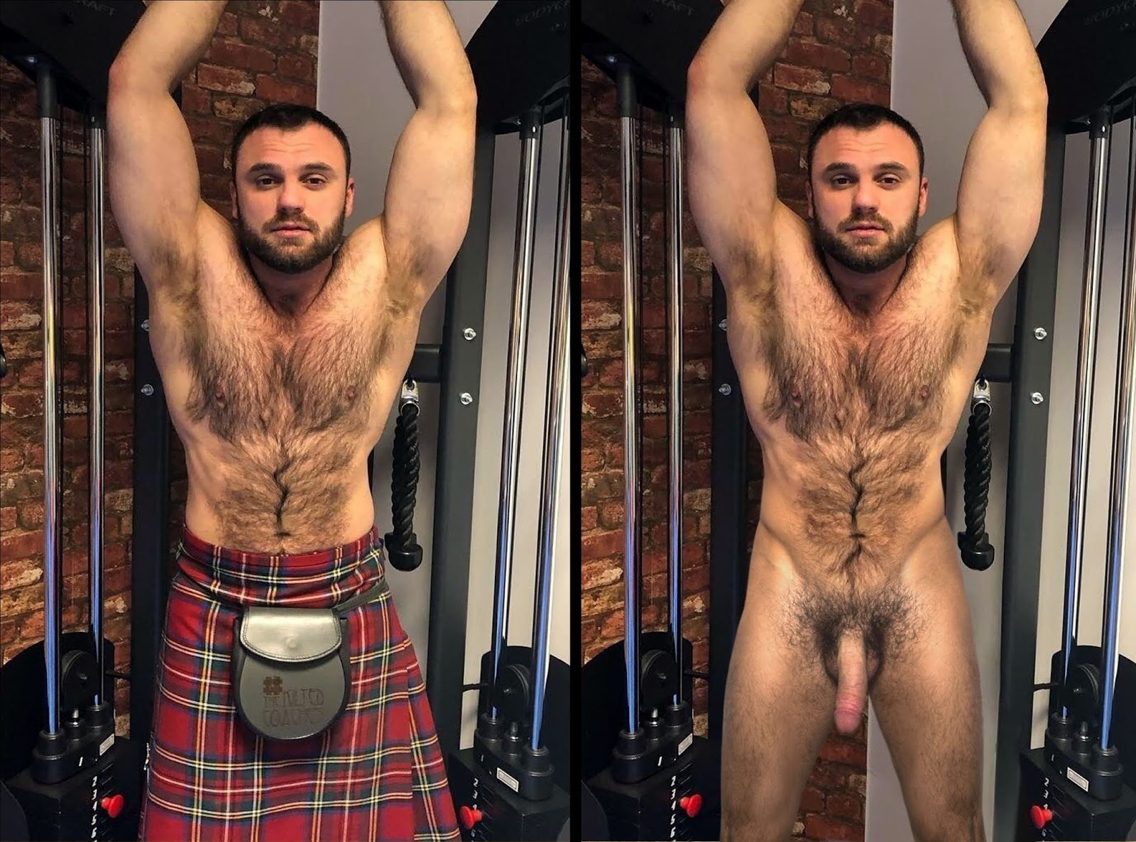Boymaster Fake Nudes: The Kilted Coaches get naked