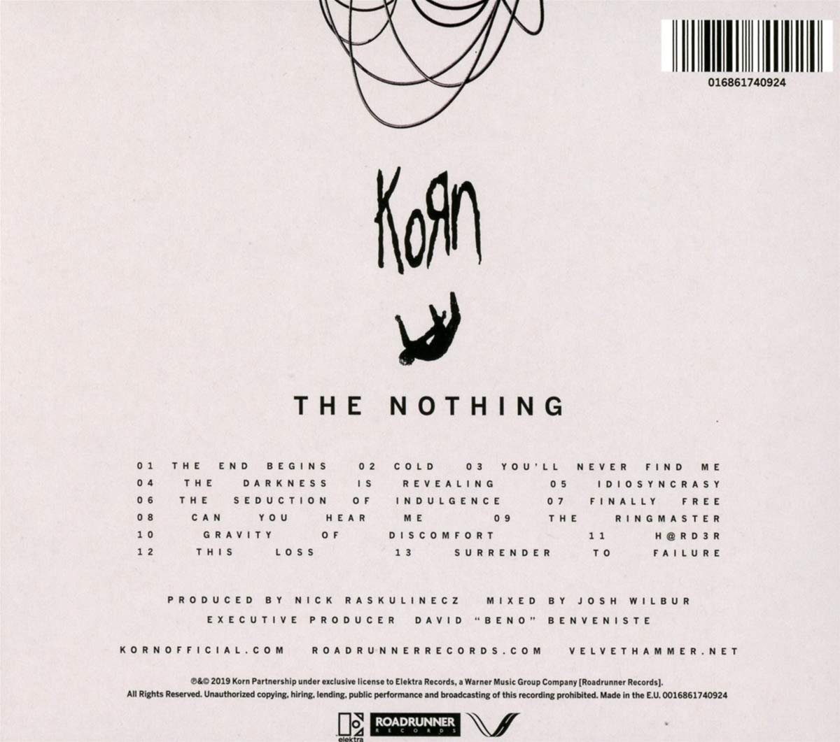 Classic Rock Covers Database Korn The Nothing (2019)