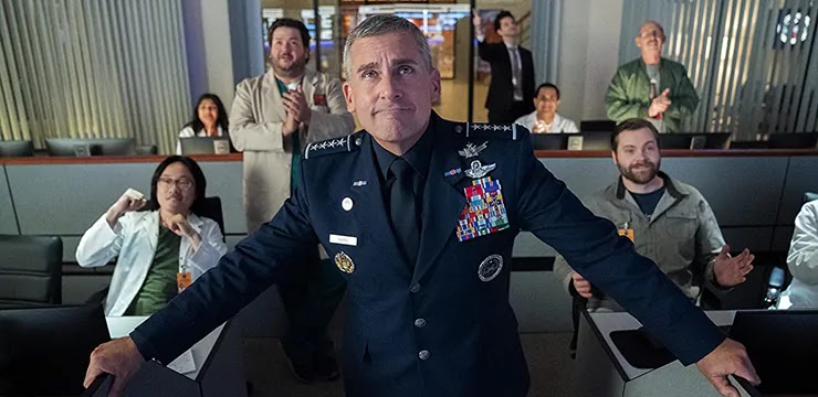 Стив Карелл в сериале Космические войска Космические войска сериал сюжет