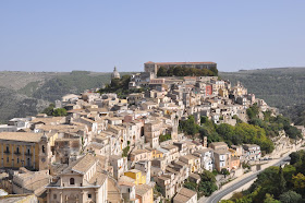 Part of the dramatic cityscape of Ragusa