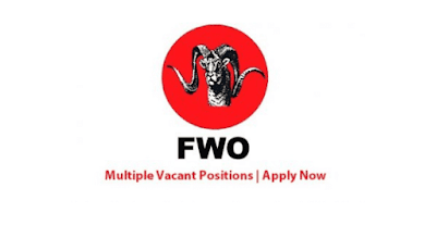 Frontier Works Organization (FWO) Jobs 2021 in Pakistan - FWO Jobs 2021