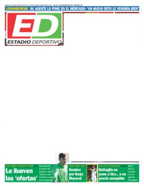 Betis, Estadio Deportivo: "Le llueven las ofertas" Betis, Estadio Deportivo: "Le llueven las ofertas"