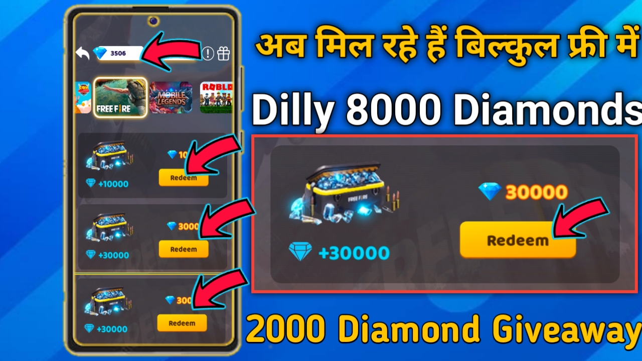 How To Get Free Diamonds In FreeFire 2021 Tech Hindi Sunny