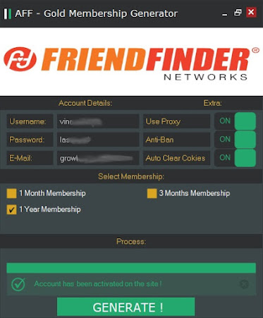 Only Here AdultFriendFinder Free Gold Membership Generator for Free.