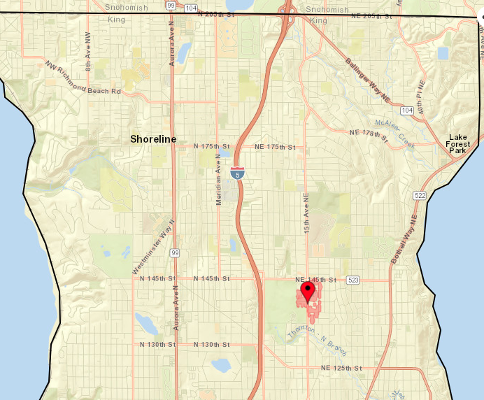 Shoreline Area News Power Outage Just South Of 145th On 15th Ne