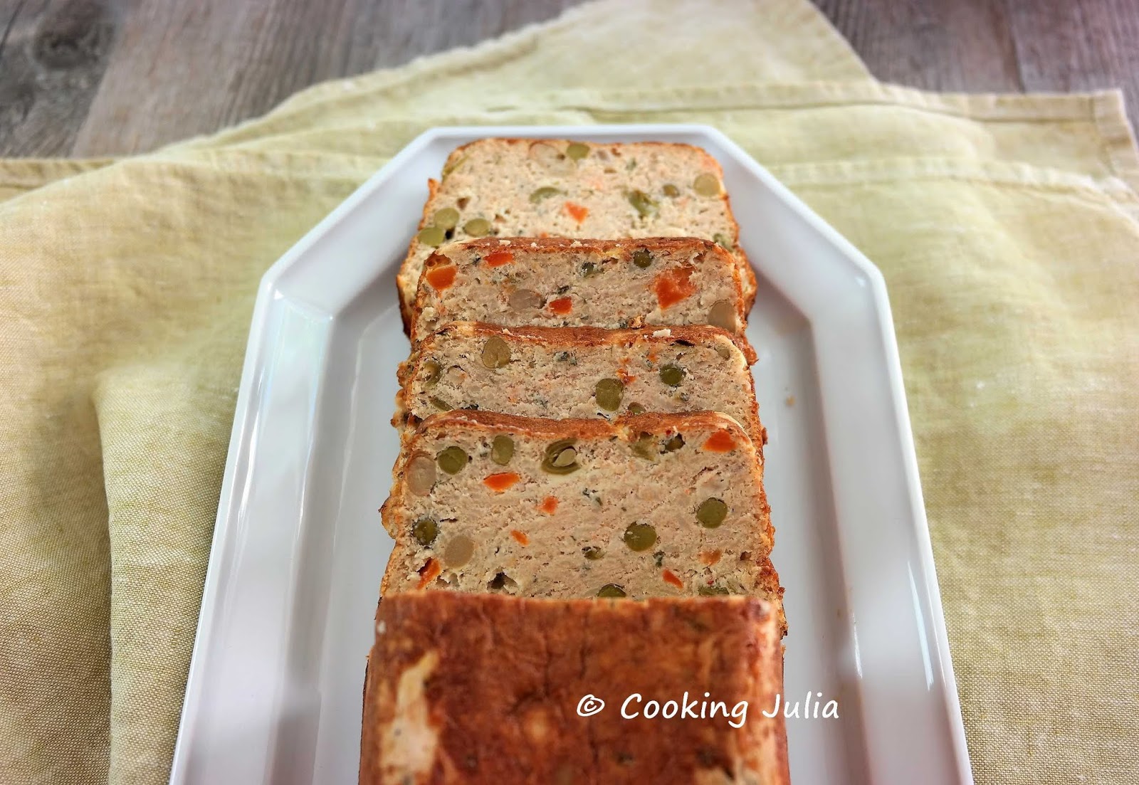 COOKING JULIA TERRINE DE THON À LA MACÉDOINE