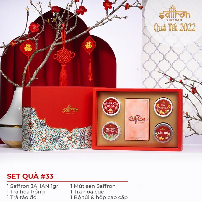 Saffron Việt Nam Hộp quà Tết Saffron – Set #33 Jahan