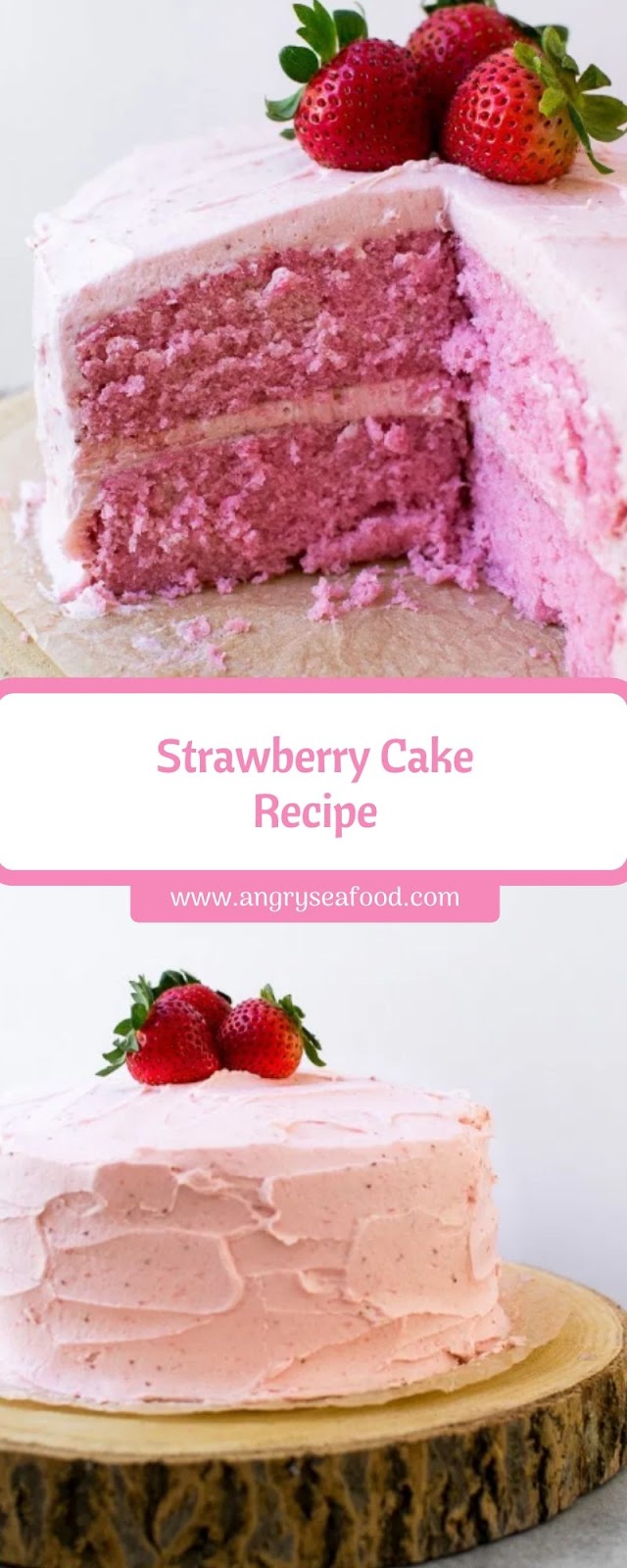 Strawberry Cake Recipe Strawberry Cake Recipe