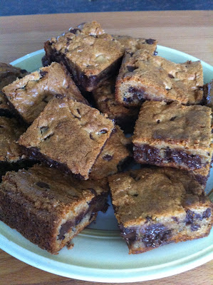 Chewy Peanut Butter Brownies / My Sweet Zepol / 
